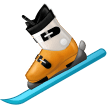 Samsung ski and ski boot emoji image