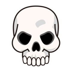 Emojidex skull emoji image