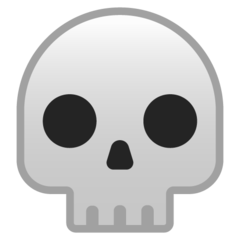 Google skull emoji image