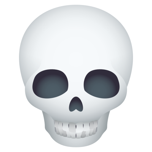 JoyPixels skull emoji image