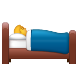 Whatsapp sleeping accommodation emoji image