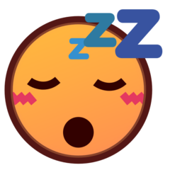 Emojidex sleeping face emoji image