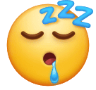 Huawei sleeping face emoji image