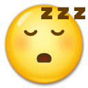 LG sleeping face emoji image