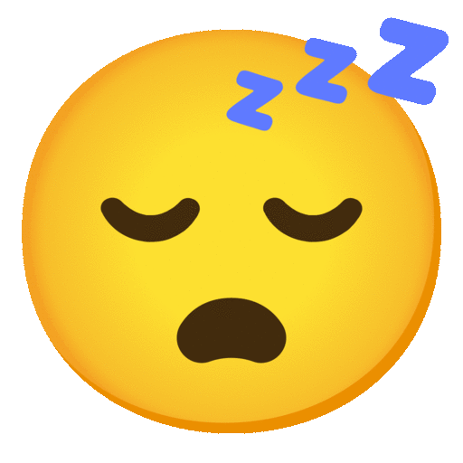 Noto Emoji Animation sleeping face emoji image