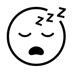 Noto Emoji Font sleeping face emoji image