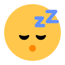 Toss sleeping face emoji image