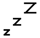 SoftBank sleeping symbol emoji image