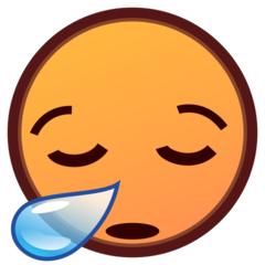 Emojidex sleepy face emoji image