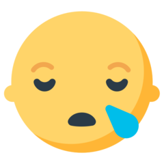 Mozilla sleepy face emoji image
