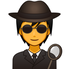 Emojidex sleuth or spy emoji image