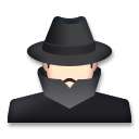 LG sleuth or spy emoji image