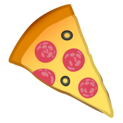 Google slice of pizza emoji image
