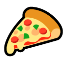 SoftBank slice of pizza emoji image