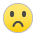 Sony Playstation slightly frowning face emoji image