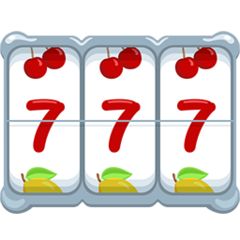 Facebook Messenger slot machine emoji image