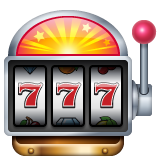 Whatsapp slot machine emoji image