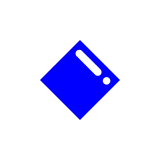 Docomo small blue diamond emoji image