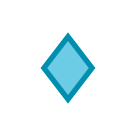 HTC small blue diamond emoji image