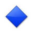 LG small blue diamond emoji image