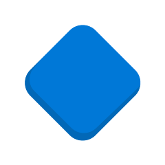 Skype small blue diamond emoji image