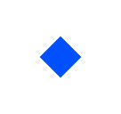 SoftBank small blue diamond emoji image