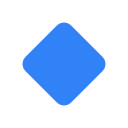 Toss small blue diamond emoji image