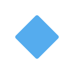 Twitter small blue diamond emoji image