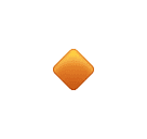 Huawei small orange diamond emoji image