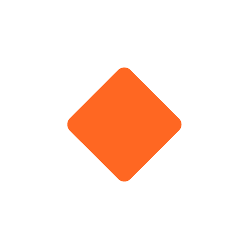 Microsoft small orange diamond emoji image