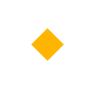 SoftBank small orange diamond emoji image