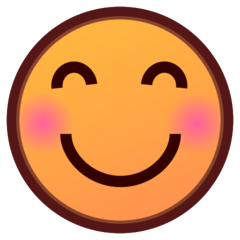 Emojidex smiling face with smiling eyes emoji image