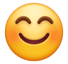 Huawei smiling face with smiling eyes emoji image