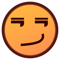 Emojidex smirking face emoji image