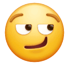 Huawei smirking face emoji image