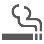 au by KDDI smoking symbol emoji image