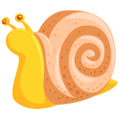 Facebook Messenger snail emoji image