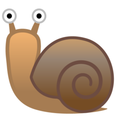 Google snail emoji image