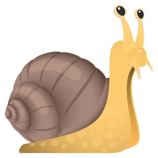 JoyPixels snail emoji image