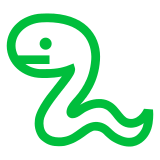 Docomo snake emoji image