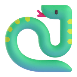 Microsoft Teams snake emoji image
