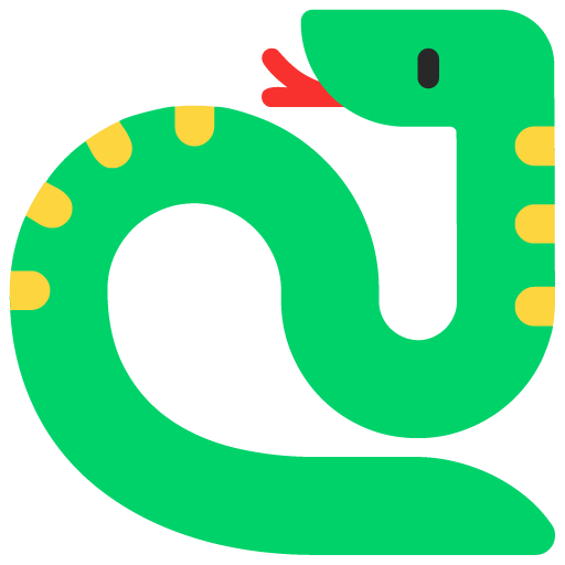 Microsoft snake emoji image