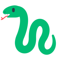 Mozilla snake emoji image