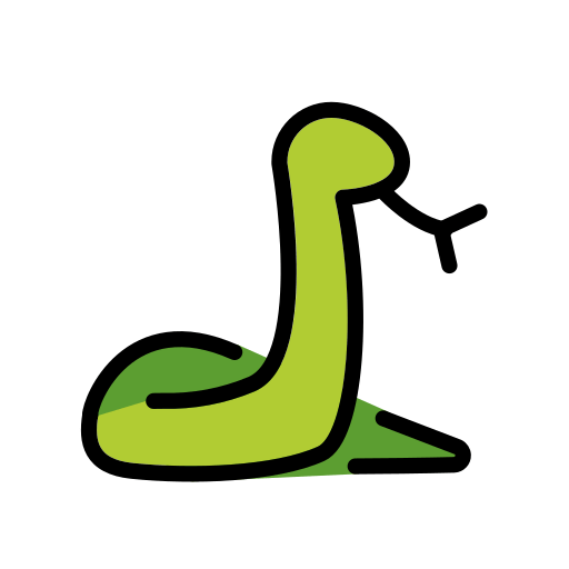 Openmoji snake emoji image