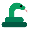 Toss snake emoji image