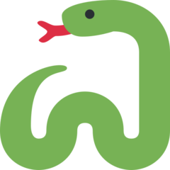Twitter snake emoji image