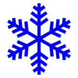 Docomo snowflake emoji image