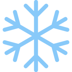 Twitter snowflake emoji image