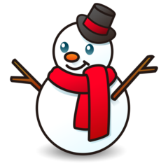 Emojidex snowman emoji image