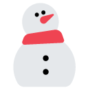 Toss snowman without snow emoji image